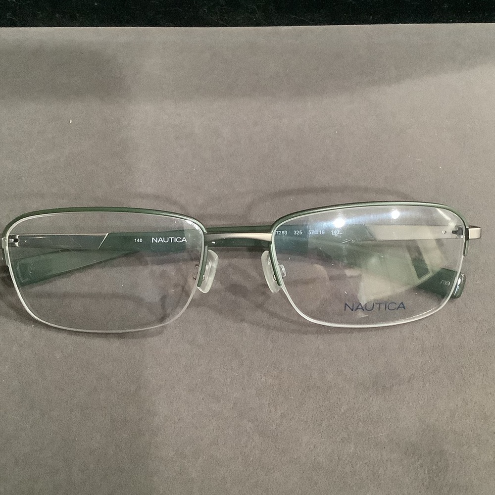 NWT metal Nautica men’s eyeglasses